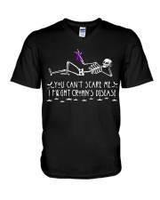 Crohn's disease Halloween V-Neck T-Shirt thumbnail