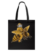 BEEKEEPER RIDING A BEE Tote Bag tile