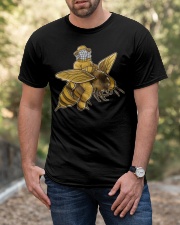 BEEKEEPER RIDING A BEE Classic T-Shirt apparel-classic-tshirt-lifestyle-front-53