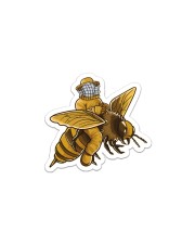 BEEKEEPER RIDING A BEE Sticker tile