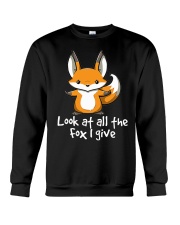 Funny Fox Crewneck Sweatshirt thumbnail