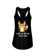Funny Fox Ladies Flowy Tank thumbnail