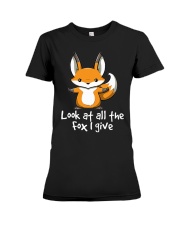 Funny Fox Premium Fit Ladies Tee thumbnail