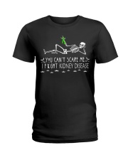 Kidney Disease Halloween Ladies T-Shirt thumbnail