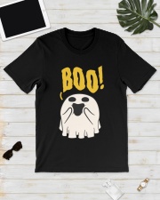 Funny BOO ghost Classic T-Shirt lifestyle-mens-crewneck-front-17
