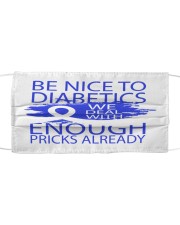 BE NICE TO DIABETICS Mask tile