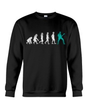 Guitar Player Evolution Crewneck Sweatshirt thumbnail