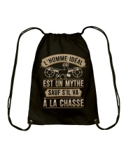 SAUF S'IL VA A LA CHASSE Drawstring Bag thumbnail