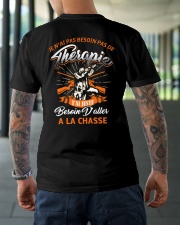 LA CHASSE Classic T-Shirt lifestyle-mens-crewneck-back-3