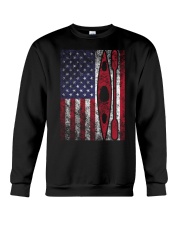 Kayak American Flag Crewneck Sweatshirt thumbnail