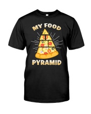 PIZZA PYRAMID Classic T-Shirt front