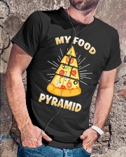 PIZZA PYRAMID Classic T-Shirt lifestyle-mens-crewneck-front-4