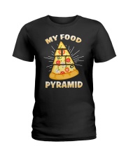 PIZZA PYRAMID Ladies T-Shirt thumbnail