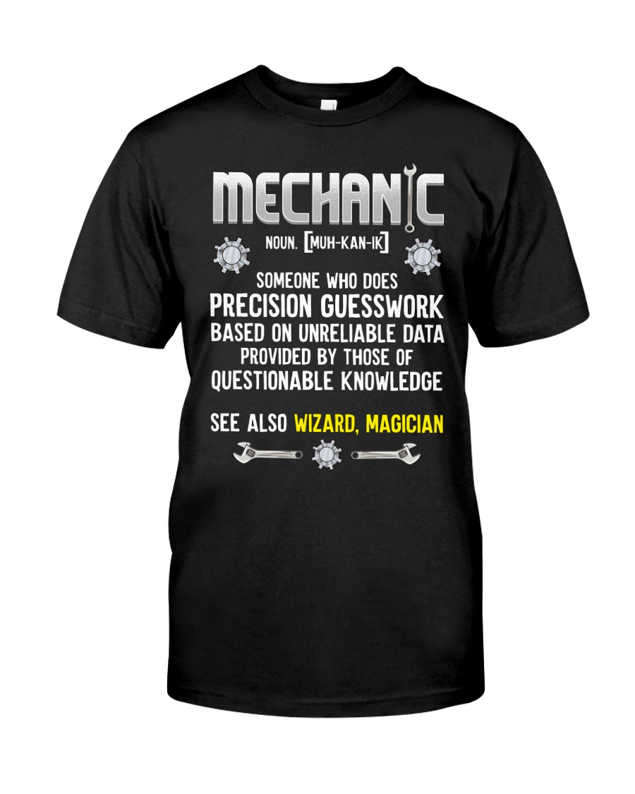 Mechanic Definition Classic T-Shirt
