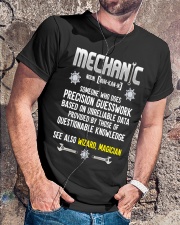 Mechanic Definition Classic T-Shirt lifestyle-mens-crewneck-front-4