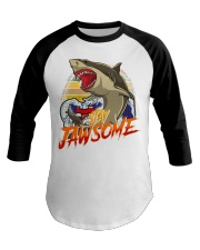 Jawsome Shark Baseball Tee tile