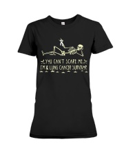 Lung Survivor Halloween Premium Fit Ladies Tee thumbnail
