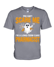 Long-Term Care pharmacist Halloween V-Neck T-Shirt thumbnail