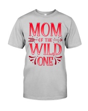 Mom of the Wild One Shirt Plaid Lumberjack Classic T-Shirt thumbnail
