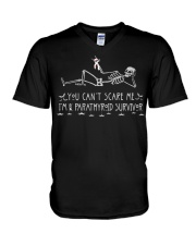Parathyroid Disease Halloween V-Neck T-Shirt thumbnail