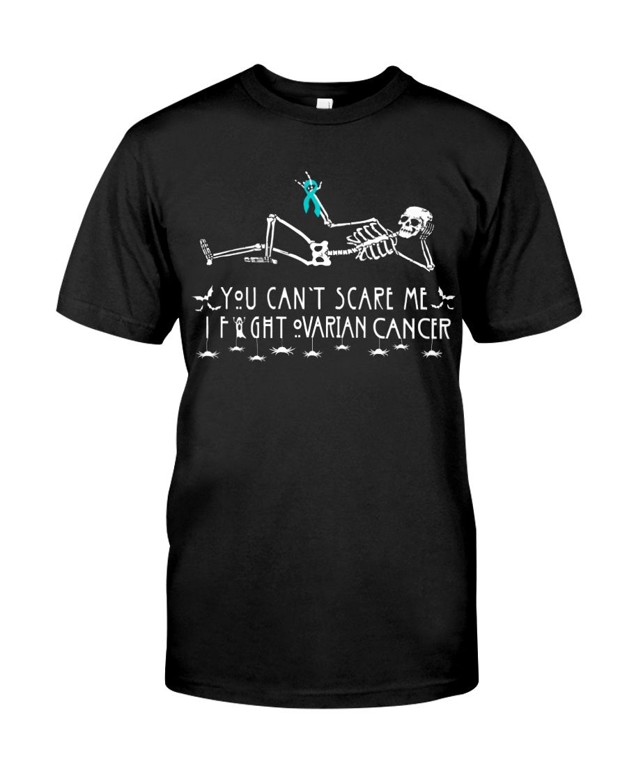 Ovarian Cancer Halloween Classic T-Shirt