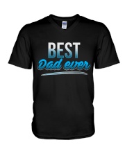 BEST DAD EVER V-Neck T-Shirt thumbnail