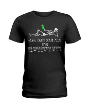 Non-Hodgkin lymphoma Survivor Halloween Ladies T-Shirt thumbnail