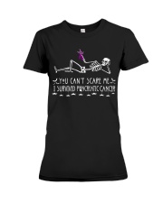 I Survived Pancreatic Cancer Halloween Premium Fit Ladies Tee thumbnail