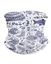 Ocean Animal Neck Gaiter back