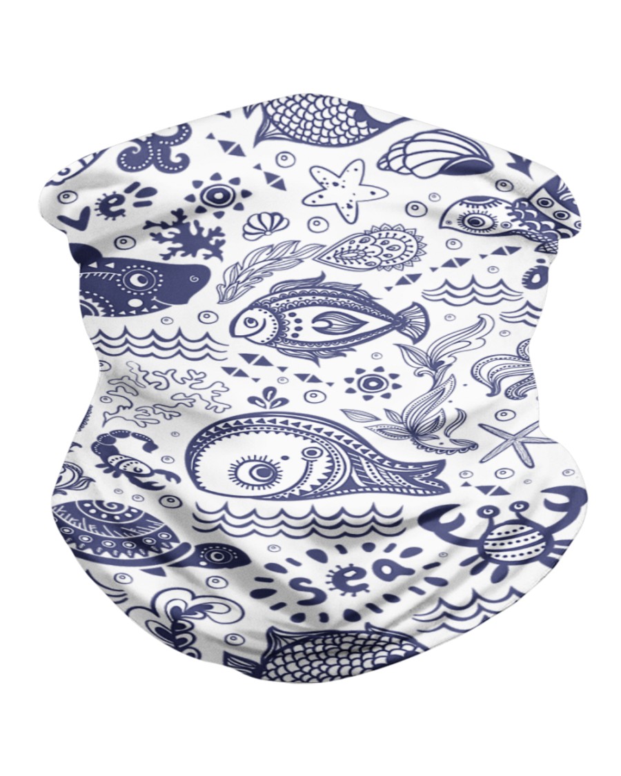 Ocean Animal Neck Gaiter