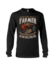 Never Mess With A Farmer Long Sleeve Tee thumbnail