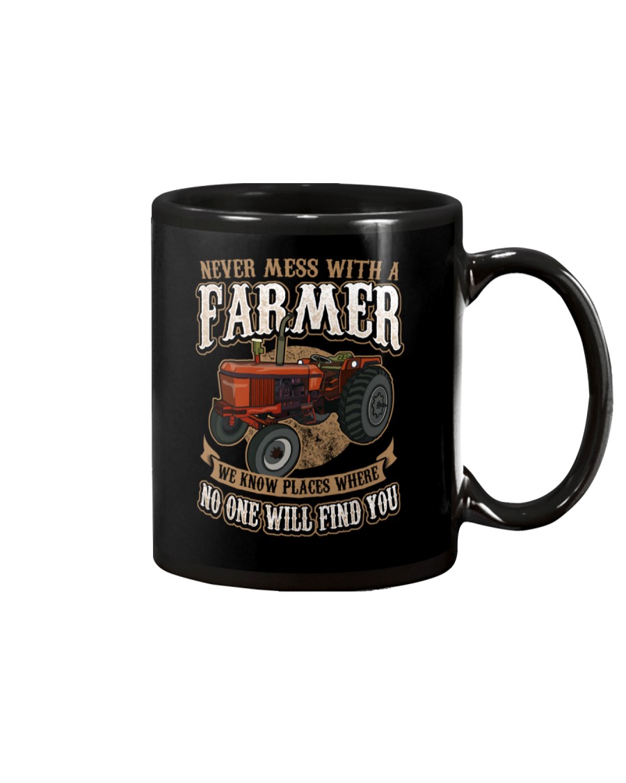 Never Mess With A Farmer Mug