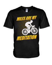 Miles are my Meditation V-Neck T-Shirt thumbnail