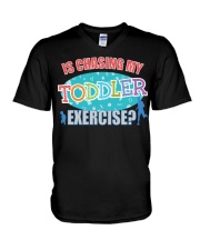 Funny Parenting V-Neck T-Shirt thumbnail