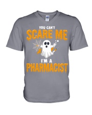 Pharmacist Halloween V-Neck T-Shirt thumbnail