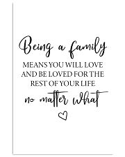 Family Decor 11x17 Poster front