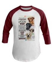 Dog Today is a good days Baseball Tee thumbnail