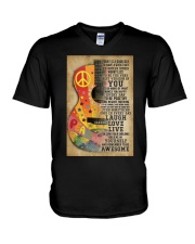 Guitar Today is a good day V-Neck T-Shirt thumbnail