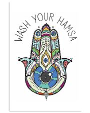 wash your hamsa 11x17 Poster front