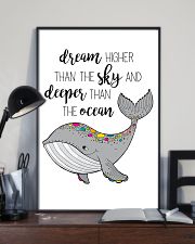 bathroom decor 3 11x17 Poster lifestyle-poster-2