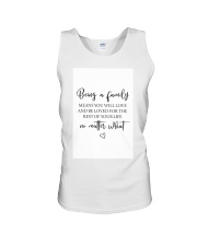Family Decor Unisex Tank thumbnail