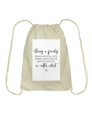 Family Decor Drawstring Bag thumbnail