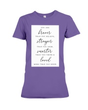 Family Quote Premium Fit Ladies Tee thumbnail