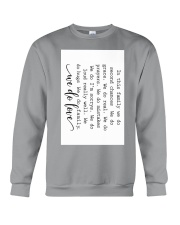 Family Quote Crewneck Sweatshirt thumbnail