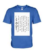 Family Quote V-Neck T-Shirt thumbnail