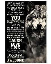 Woft Today is a goodday 11x17 Poster front
