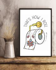 bathroom decor 2 11x17 Poster lifestyle-poster-3