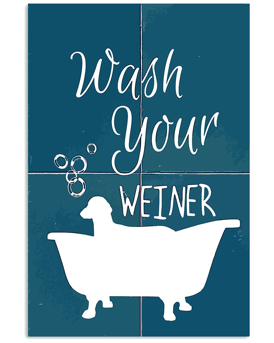 Wash your 11x17 Poster