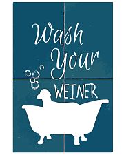 Wash your 11x17 Poster front