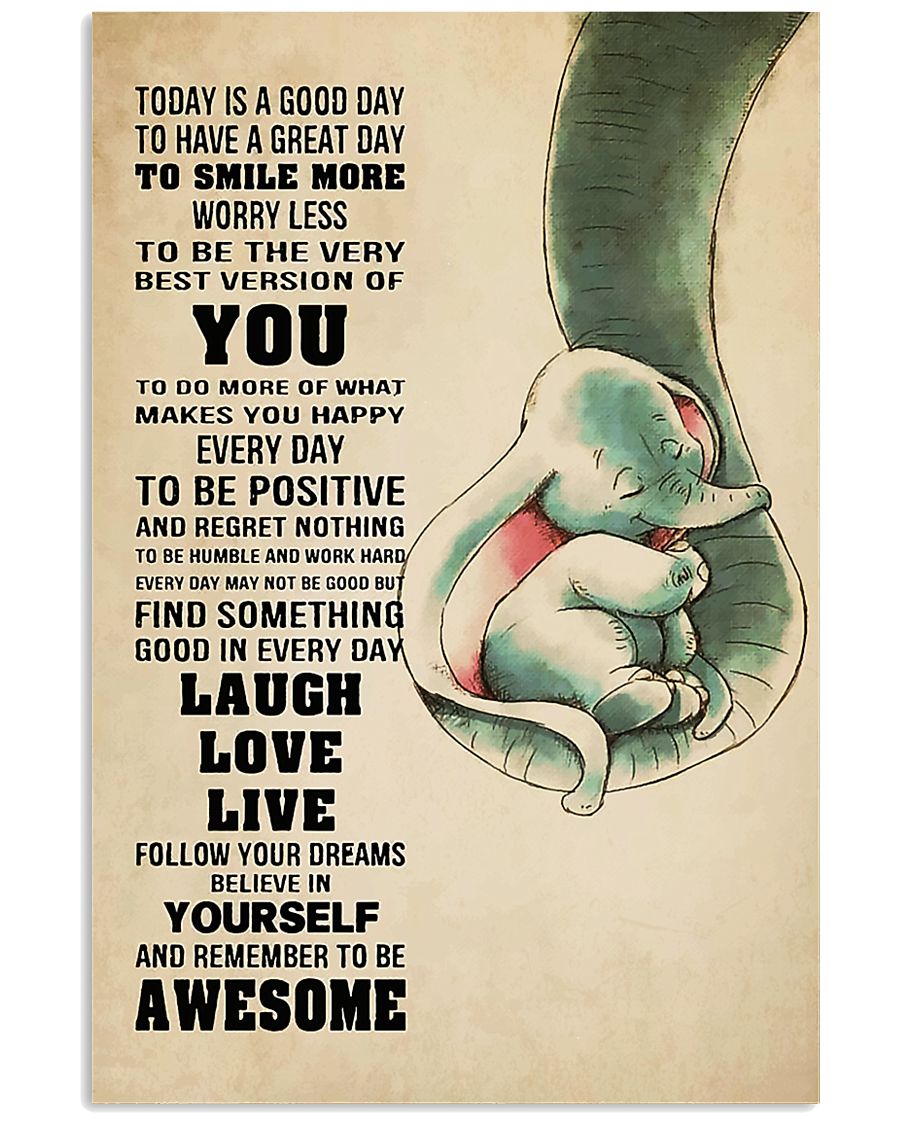 Dumbo Today is a goodday 11x17 Poster